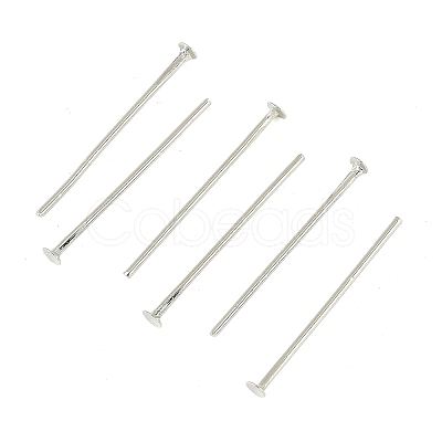 SHEGRACE Brass Flat Head Pins XGR0084P-32P-1