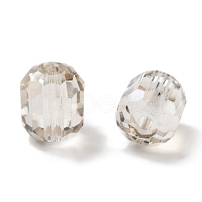Electroplate Column Glass Beads EGLA-A043-02-PL01-1