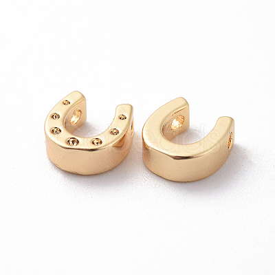 Brass Charms X-KK-R058-006G-1