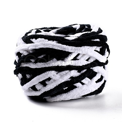 Bulky Soft Polyester Crocheting Knitting Yarn for Scarf OCOR-G009-03U-1