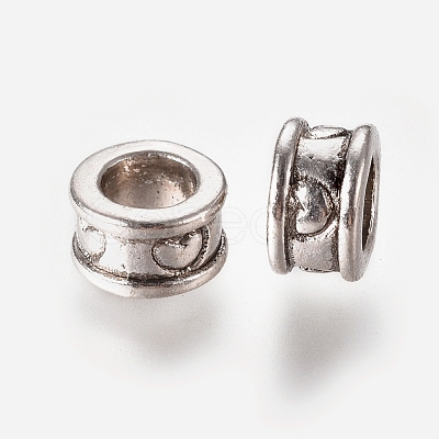 Tibetan Style Alloy European Beads LF10451Y-NF-1