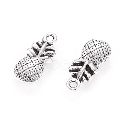 Pineapple Tibetan Style Alloy Pendants LS-TIBEP-N008-13AS-NR-1