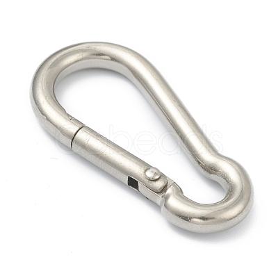 Tarnish Resistant 304 Stainless Steel Camouflage Design Rock Climbing Carabiners STAS-B012-01P-1