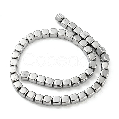 Electroplated Synthetic Non-magnetic Hematite Beads Strands G-Z032-F02-07P-1