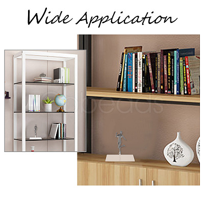 Plastic Model Assembled Action Figure Display Holders ODIS-WH0038-09-1