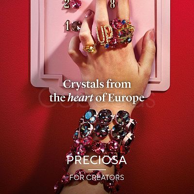 Preciosa® MAXIMA Crystal Round Stones Y-PRC-RASS39-20050-1