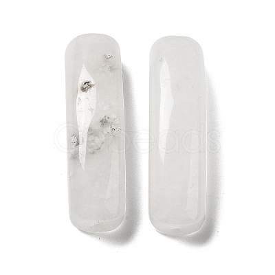 Natural Quartz Crystal Connector Charms G-G095-01F-1