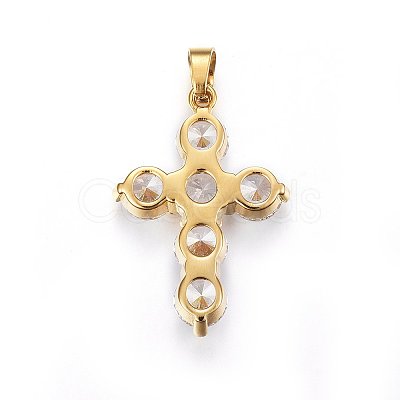 304 Stainless Steel Pendants STAS-E439-72G-1