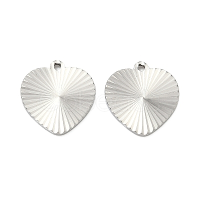 304 Stainless Steel Pendants STAS-C167-08A-P-1