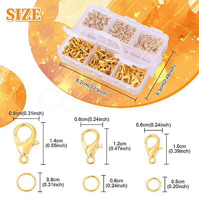 Zinc Alloy Lobster Claw Clasps DIY-YW0016-11B-1