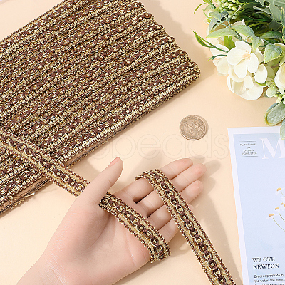 Polyester Braided Ribbons OCOR-WH0046-85B-1