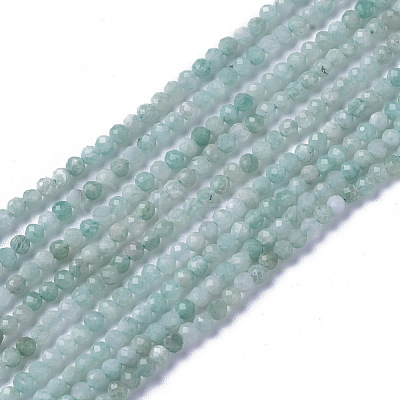 Natural Amazonite Beads Strands G-F596-01-4mm-1