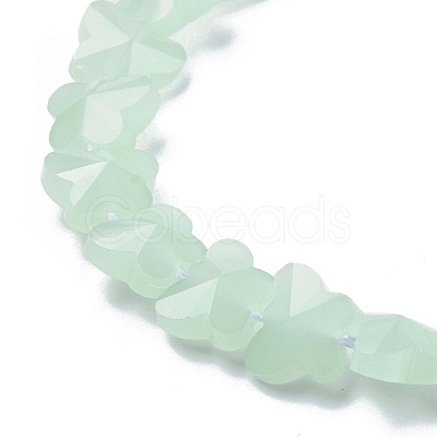 Imitation Jade Glass Beads Strands EGLA-L045-I-A03-1