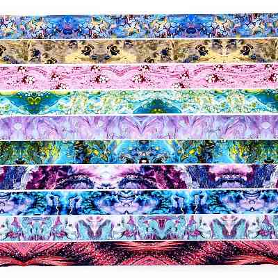 10 Style Transfer Foil Nail Art Stickers MRMJ-F012-04L-1