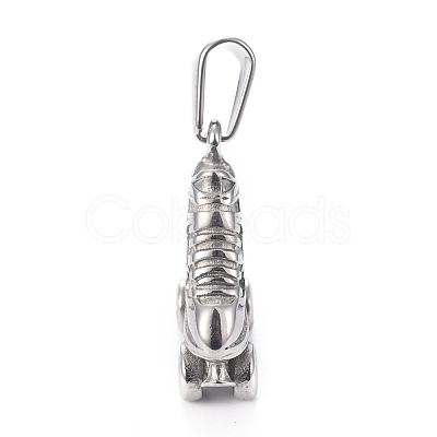 Non-Tarnish 304 Stainless Steel Pendants X-STAS-H110-07AS-1