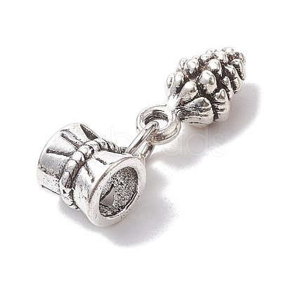 Tibetan Style Alloy Pendants PALLOY-JF02592-01-1