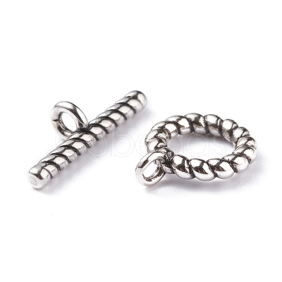 Brass Toggle Clasps KK-A149-18AS-1