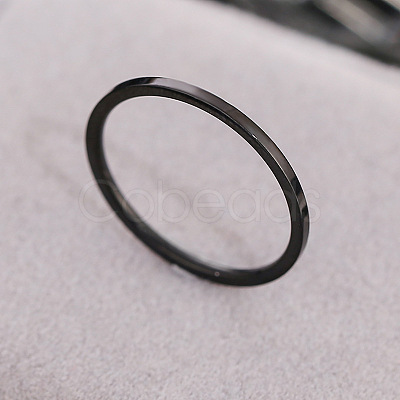 Stainless Steel Plain Band Rings FS-WG0150B-02-1