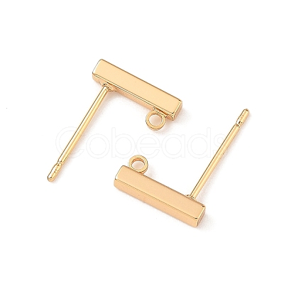 SHEGRACE Brass Stud Earring Findings XGRQ64395-854G-1