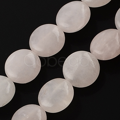 Natural Rose Quartz Bead Strands LS-G-R189-16-1