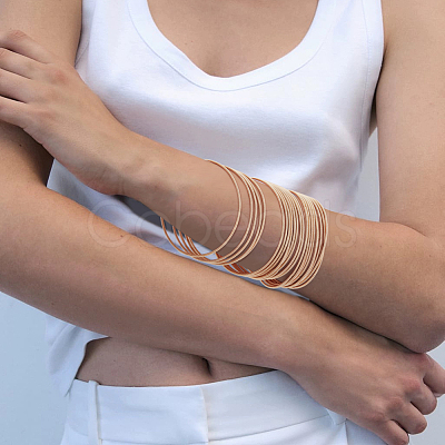 50 Strands Spring Bracelets TWIR-BC0001-53-1