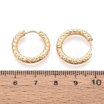 304 Stainless Steel Hoop Earrings STAS-T074-51G-1