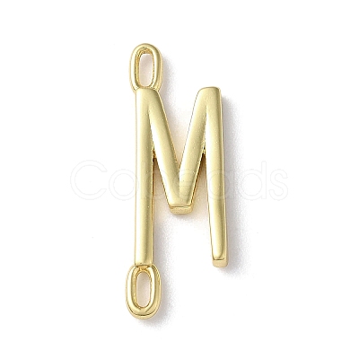 Rack Plating Brass Connector Charms KK-P245-07G-M-1