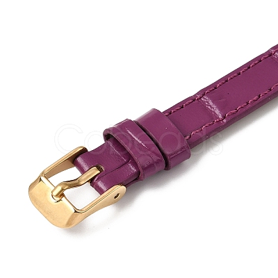 Imitation Leather String Bracelets with Stainless Steel Buckles AJEW-Z053-01D-1