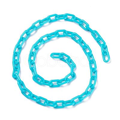 Opaque Acrylic Cable Chains SACR-N010-002C-1