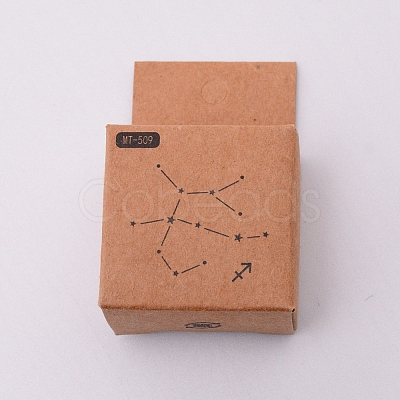 Wooden Stamps LS-DIY-WH0175-46I-1
