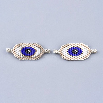 Handmade Seed Beads Links Connectors SEED-I012-02A-1
