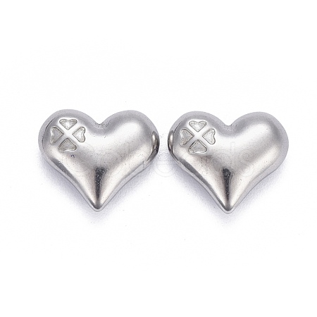 Tarnish Resistant 304 Stainless Steel Beads STAS-K213-10P-1