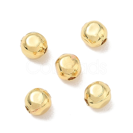 Brass Beads KK-D289-15G-1