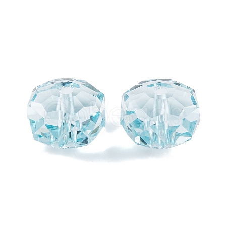Transparent K9 Glass Beads GLAA-E048-28-1