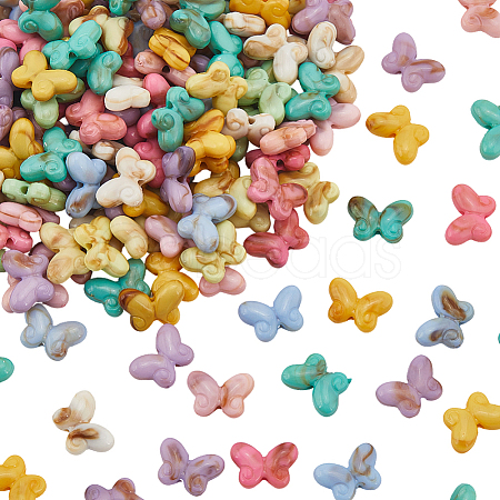 200Pcs Acrylic Beads SACR-SP0001-49-1