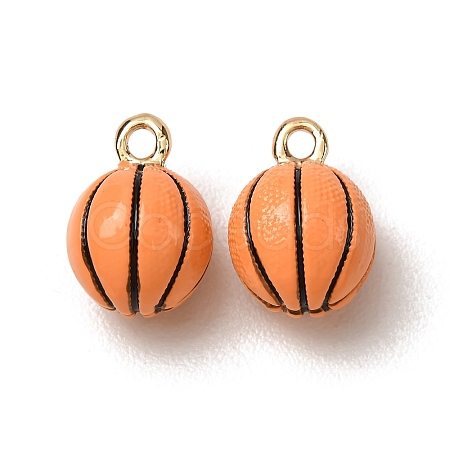 Alloy Enamel Pendants AL-CBAA1B9-01G-1