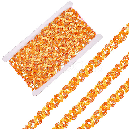Polyester Paillette Beads OCOR-WH20004-06G-1