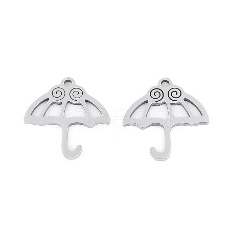 201 Stainless Steel Pendants STAS-T073-49P-1