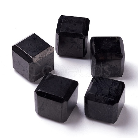 Natural Shungite Beads G-F675-23B-1