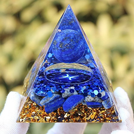 Orgonite Pyramid Resin Energy Generators PW-WG82346-05-1