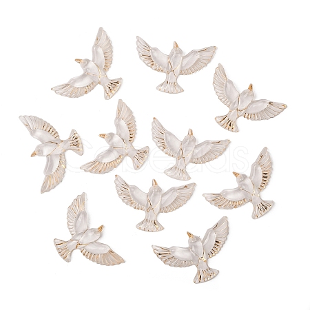 10Pcs Transparent Resin Cabochons FIND-YW0008-83I-1