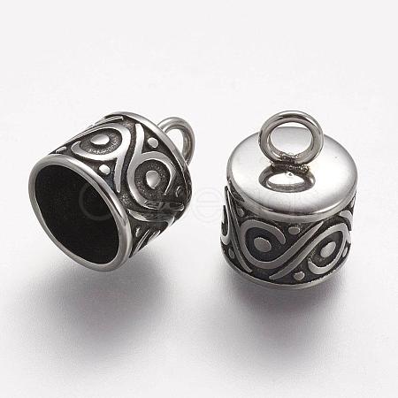 304 Stainless Steel Cord Ends STAS-E133-004AS-1