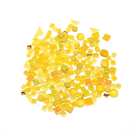 Glass Cabochons GGLA-WH0029-05B-1