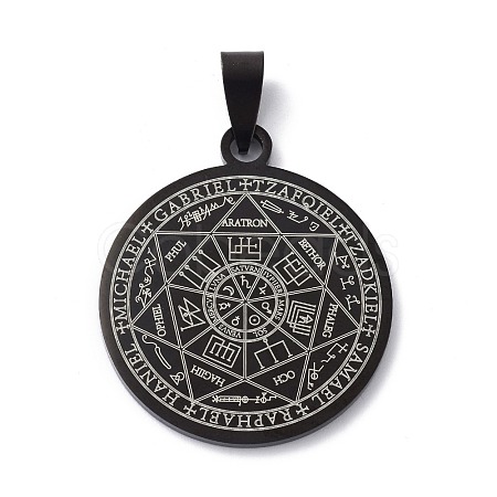 201 Stainless Steel Pendants FIND-Z002-03EB-1