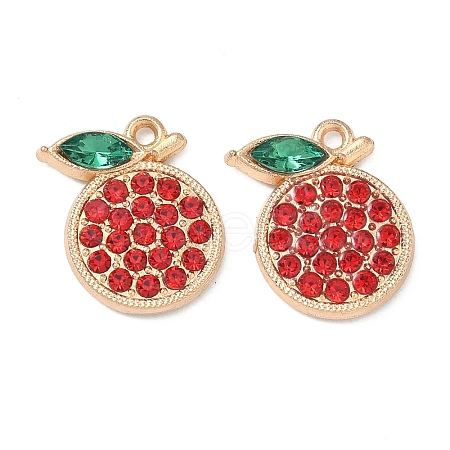 Alloy Rhinestone Pendants FIND-C087-03A-KCG-1