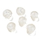 Natural Quartz Crystal Beads, Rock Crtstak Skull Beads, 9~9.5x8~8.5x9~9.5mm, Hole: 1.4mm