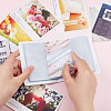 3 Inch PVC Mini Photo Album with Heart Window AJEW-WH0324-86B-4
