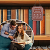 Plastic Books Read This Year Bookshelf Counter Bookish Decoration AJEW-WH0596-877A-5