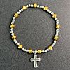 304 Stainless Steel
Enamel Charm Bracelets FS-WGA0F88-06-1