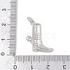 Brass Micro Pave Cubic Zirconia Pendants KK-P339-14P-3